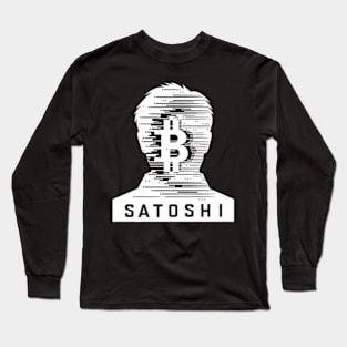 Satoshi Nakamoto Long Sleeve T-Shirt